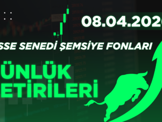 08.04.2026 tarihli hisse senedi şemsiye fonları günlük getirileri